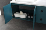 ZUN Above Counter Bathroom Sink Art Basi Ceramic Self Rimming Sink Oval Ceramic Self Rimming W1272103512
