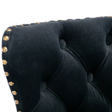 ZUN Set of 2 Swivel Velvet Barstools Adjusatble Seat Height from 25-33 Inch, Modern Upholstered Bar 47862416