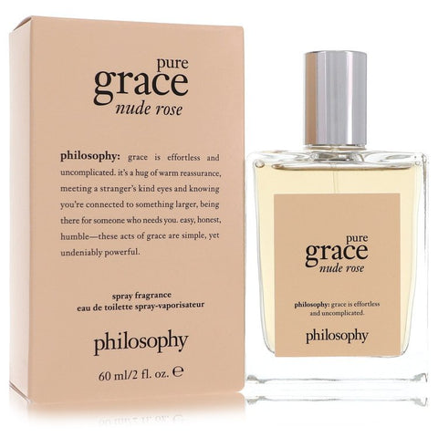 Pure Grace Nude Rose by Philosophy Eau De Toilette Spray 2 oz for Women FX-541333
