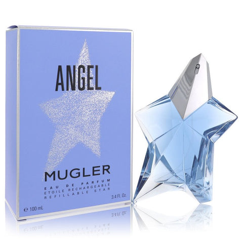 Angel by Thierry Mugler Standing Star Eau De Parfum Spray Refillable 3.4 oz for Women FX-548716