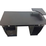 ZUN Computer Desk with Drawers Black 98609291