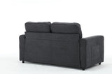 ZUN 3 Fold Sofa,Convertible Futon Couch sleeper sofabed,Space saving loveseat,Pull Out Couch Bed for W1628118503