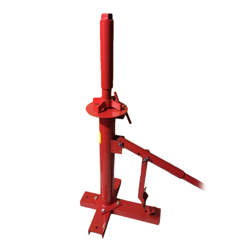ZUN New Manual Portable Hand Tire Changer Bead Breaker Tool Mounting Home Shop Auto Red 49978457