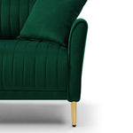 ZUN The green sofa without armrests is not sold separately and needs to be combined with other parts or W71443523