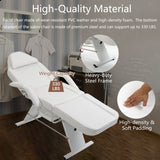 ZUN Massage Salon Tattoo Chair with Two Trays Esthetician Bed with Hydraulic Stool,Multi-Purpose W1422132171