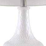 ZUN Celine Textured Ceramic Table Lamp B03595703