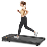 ZUN Under Desk Treadmill Walking Pad with Remote Controll, Heavy Duty 2.5HP 300LBS W136259199