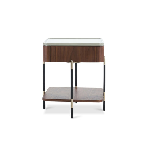 ZUN Movable Top Storage Side Table W1978120448