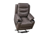 ZUN Liyasi Electric Power Lift Recliner Chair with 1 Motor, 3 Positions, 2 Side Pockets, Cup W820130080