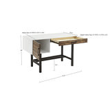 ZUN Writing Desk With Drawer B03548855