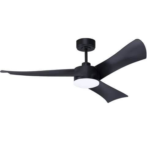 ZUN 52" Smart Ceiling Fans with Lights and Remote, Quiet Reversible DC Motor and changing& Dimmable LED 32794162