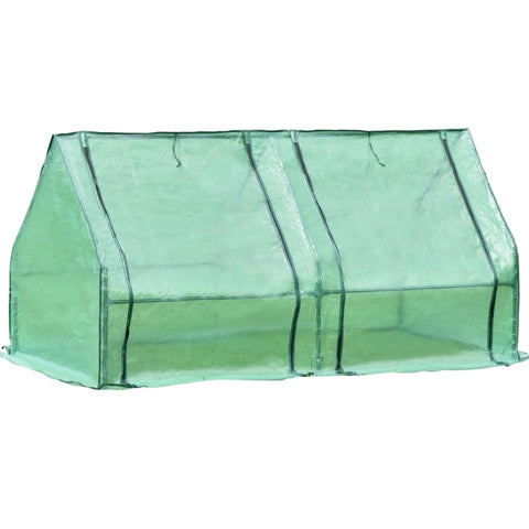 ZUN Outoodor mini greenhouse helps to protect plants Square Open Conservatory- -Green W2181P151980