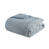 ZUN Embroidered Comforter Set B03595993