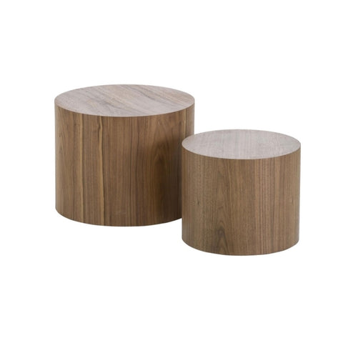 ZUN MDF with ash/oak/walnut veneer sidetable/coffee table/end table/ottoman W87639977