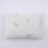 ZUN Shredded Memory Foam Bamboo Pillow, Bed Pillows for regulating temperature for all kinds of W125381756