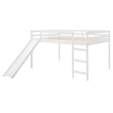 ZUN Loft Bed with Slide, Multifunctional Design, Full WF286242AAK