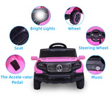 ZUN LZ-910 Electric Car Single drive Children Car with 35W*1 6V7AH*1 Battery Pre-Programmed Music and 32227233