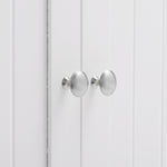 ZUN Double Doors Bathroom Cabinet White 91618013