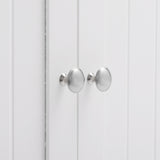 ZUN Double Doors Bathroom Cabinet White 91618013