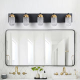 ZUN Vanity Lights With 5 LED Bulbs For Bathroom Lighting W134070913