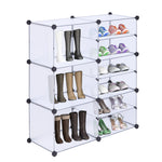 ZUN 9-Cube Storage Unit, Interlocking Organizer with Divider Design, Modular Cabinet, Bookcase for 07593215