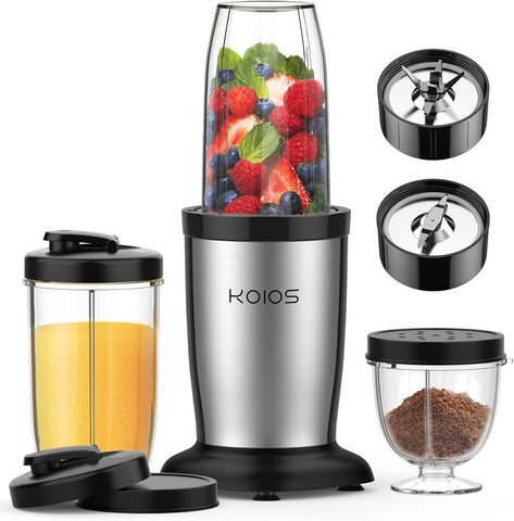 ZUN KOIOS 850W Bullet Blender for Shakes and Smoothies, 11 Pieces Personal Smoothie Blenders for 47532800