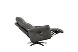 ZUN Recliner Chair With Dual Motor , Euro contemporary design , Adjustable Headrest, 360&deg; Swivel USB W820119429