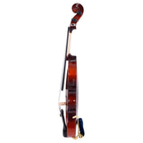 ZUN GV100 4/4 Acoustic Violin Case Bow Rosin Strings Tuner Shoulder Rest 11662510