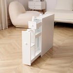 ZUN Bathroom Storage Cabinet Side Cabinet Space Saving Cabinet,White GLT18820WH