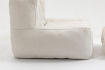 ZUN Fluffy bean bag chair, comfortable bean bag for adults and children, super soft lazy sofa chair with W1996131041