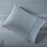 ZUN Embroidered Comforter Set B03595993