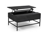 ZUN T1105-05 Black Lift Top Coffee Table B009140753