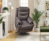 ZUN Liyasi Electric Power Lift Recliner Chair with 1 Motor, 3 Positions, 2 Side Pockets, Cup W820130080