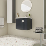 ZUN 24 Inch Bathroom Vanity with Sink, For Small Bathroom, Bathroom Vanity with Soft Close Door W999P146017