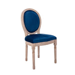 ZUN HengMing Upholstered Velvet French Dining Chair with rubber legs,Set of 2 W21263672