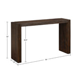 ZUN 54" Console table B035118616