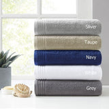 ZUN 100% Cotton Quick Dry 12 Piece Bath Towel Set B03595011