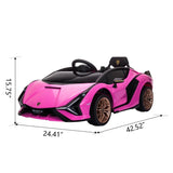 ZUN 12V Electric Powered Kids Ride on Car Toy W2181P143786
