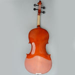ZUN 15" Acoustic Viola Case Bow Rosin Nature Color 74437780