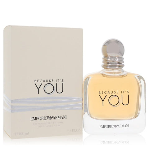 Because It's You by Giorgio Armani Eau De Parfum Spray 3.4 oz for Women FX-538577