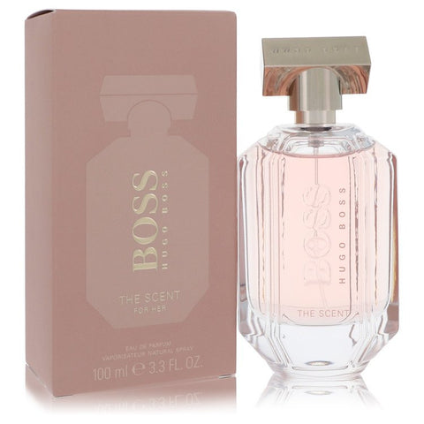 Boss The Scent by Hugo Boss Eau De Parfum Spray 3.3 oz for Women FX-535494