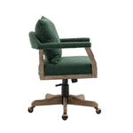 ZUN COOLMORE Computer Chair Office Chair Adjustable Swivel Chair Fabric Seat Home Study Chair W395121403