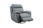 ZUN Electric Power Swivel Glider Rocker Recliner Chair with USB Charge Port - Green B082P145836