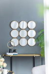 ZUN 27.2" in Contemporary Decorative Mirror with Mininalist Style for Bedroom,Liveroom & Entryway W2078124364