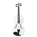 ZUN New 4/4 Acoustic Violin Case Bow Rosin White 23313207