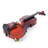 ZUN GV100 1/2 Acoustic Violin Case Bow Rosin Strings Tuner Shoulder Rest 36379191