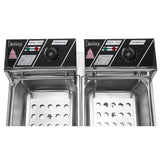 ZUN EH82 5000W MAX 110V 12.7QT/12L Stainless Steel Double Cylinder 16232612