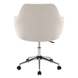 ZUN Home Office Chair , Swivel Adjustable Task Chair Executive Accent Chair with Soft Seat W152164690