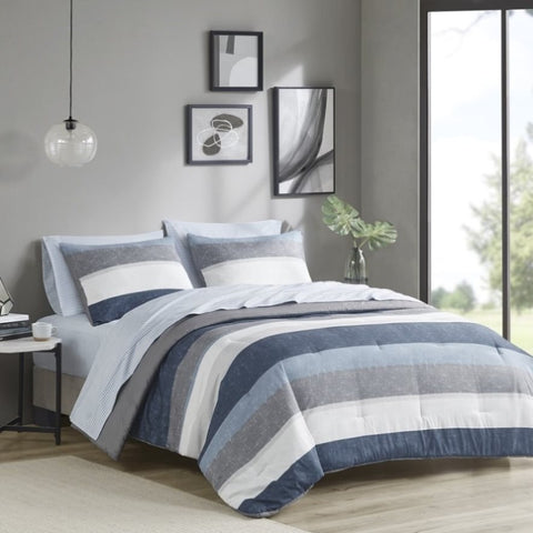 ZUN Comforter Set with Bed Sheets B03599093