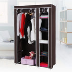 ZUN 67" Portable Clothes Closet Wardrobe with Non-woven Fabric and Hanging Rod Quick and Easy to 30086972